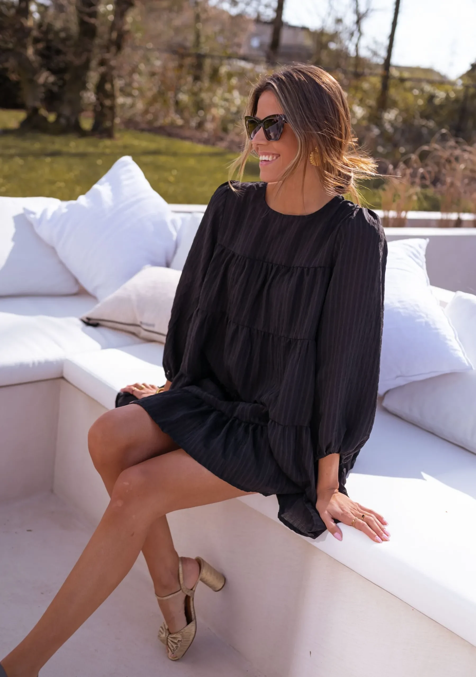 Robes-EASY-CLOTHES Robe Lomane - noireEasy Clothes Noire