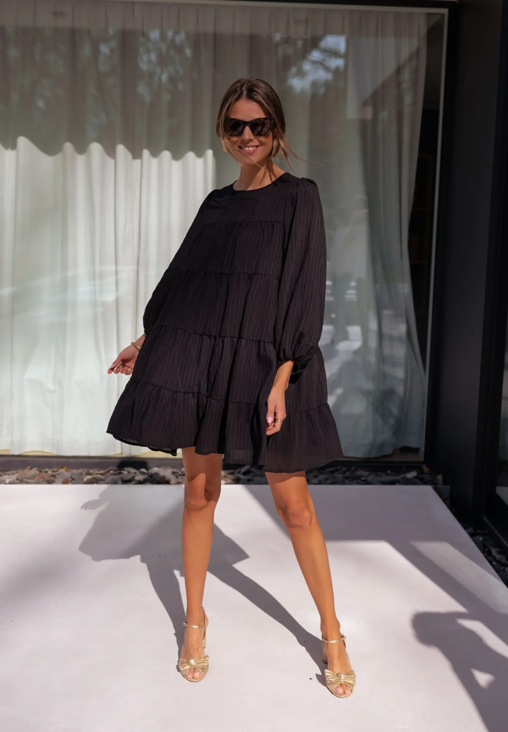 Robes-EASY-CLOTHES Robe Lomane - noireEasy Clothes Noire