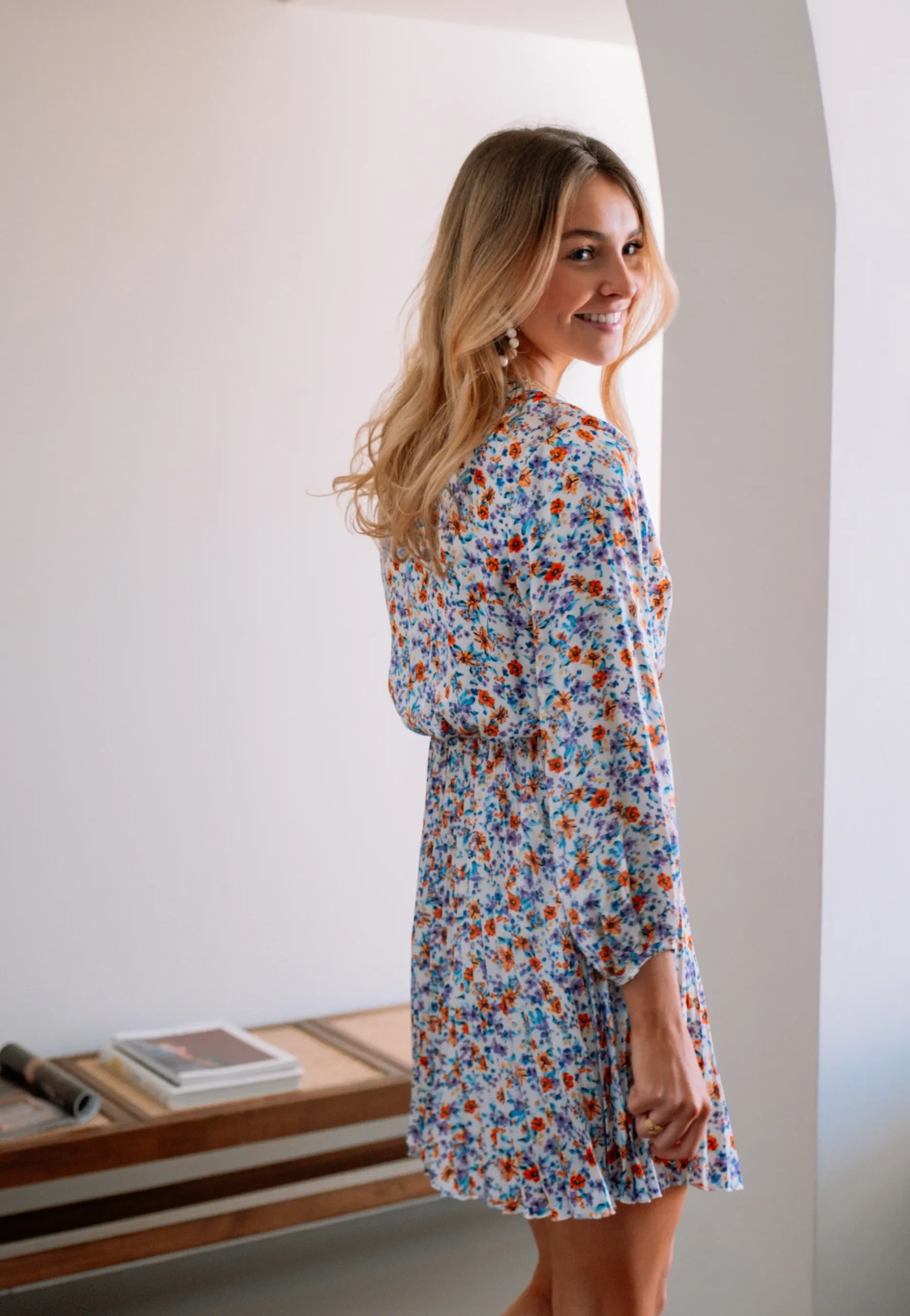 Robes-EASY-CLOTHES Robe Loralie - à fleursEasy Clothes À fleurs