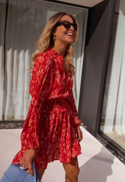 Robes-EASY-CLOTHES Robe Milly - rougeEasy Clothes Rouge       