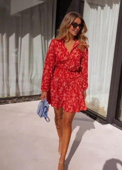 Robes-EASY-CLOTHES Robe Milly - rougeEasy Clothes Rouge       