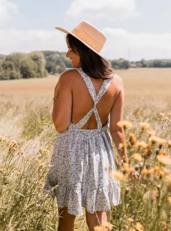 Robes-EASY-CLOTHES Robe Monya - à fleursEasy Clothes À fleurs       