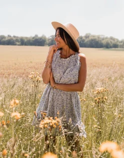 Robes-EASY-CLOTHES Robe Monya - à fleursEasy Clothes À fleurs       