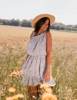 Robes-EASY-CLOTHES Robe Monya - à fleursEasy Clothes À fleurs       