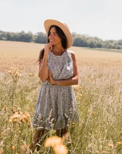 Robes-EASY-CLOTHES Robe Monya - à fleursEasy Clothes À fleurs       