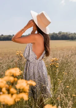 Robes-EASY-CLOTHES Robe Monya - à fleursEasy Clothes À fleurs       