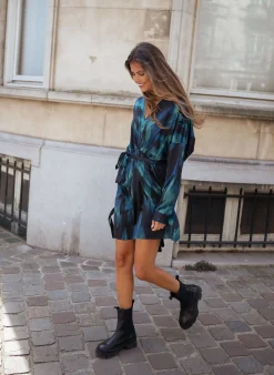 Robes-EASY-CLOTHES Robe Moya - à motifsEasy Clothes À motifs