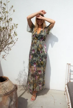 Robes-EASY-CLOTHES Robe Nice - à fleursEasy Clothes À fleurs       