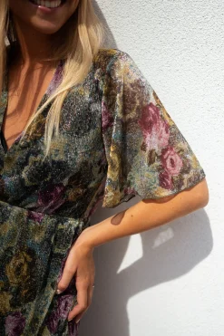 Robes-EASY-CLOTHES Robe Nice - à fleursEasy Clothes À fleurs       