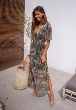 Robes-EASY-CLOTHES Robe Nice - à fleursEasy Clothes À fleurs       