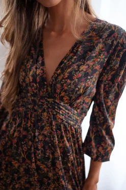 Robes-EASY-CLOTHES Robe Norah - à fleursEasy Clothes À fleurs       