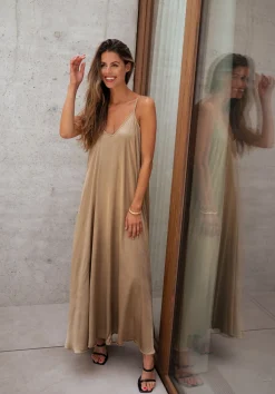 Robes-EASY-CLOTHES Robe Pila - doréeEasy Clothes Dorée       