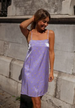 Robes-EASY-CLOTHES Robe Pénélope - mauveEasy Clothes Mauve       