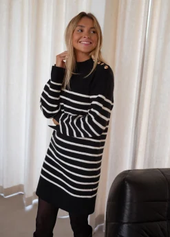 Robes-EASY-CLOTHES Robe pull Manon - à lignesEasy Clothes À lignes