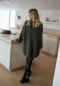 Robes-EASY-CLOTHES Robe pull Noren - kakiEasy Clothes Kaki       