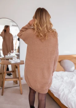 Robes-EASY-CLOTHES Robe pull Stella - camelEasy Clothes Camel       