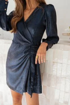 Robes-EASY-CLOTHES Robe Silia - bleueEasy Clothes Bleue