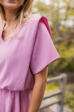 Robes-EASY-CLOTHES Robe Suz - roseEasy Clothes Rose       