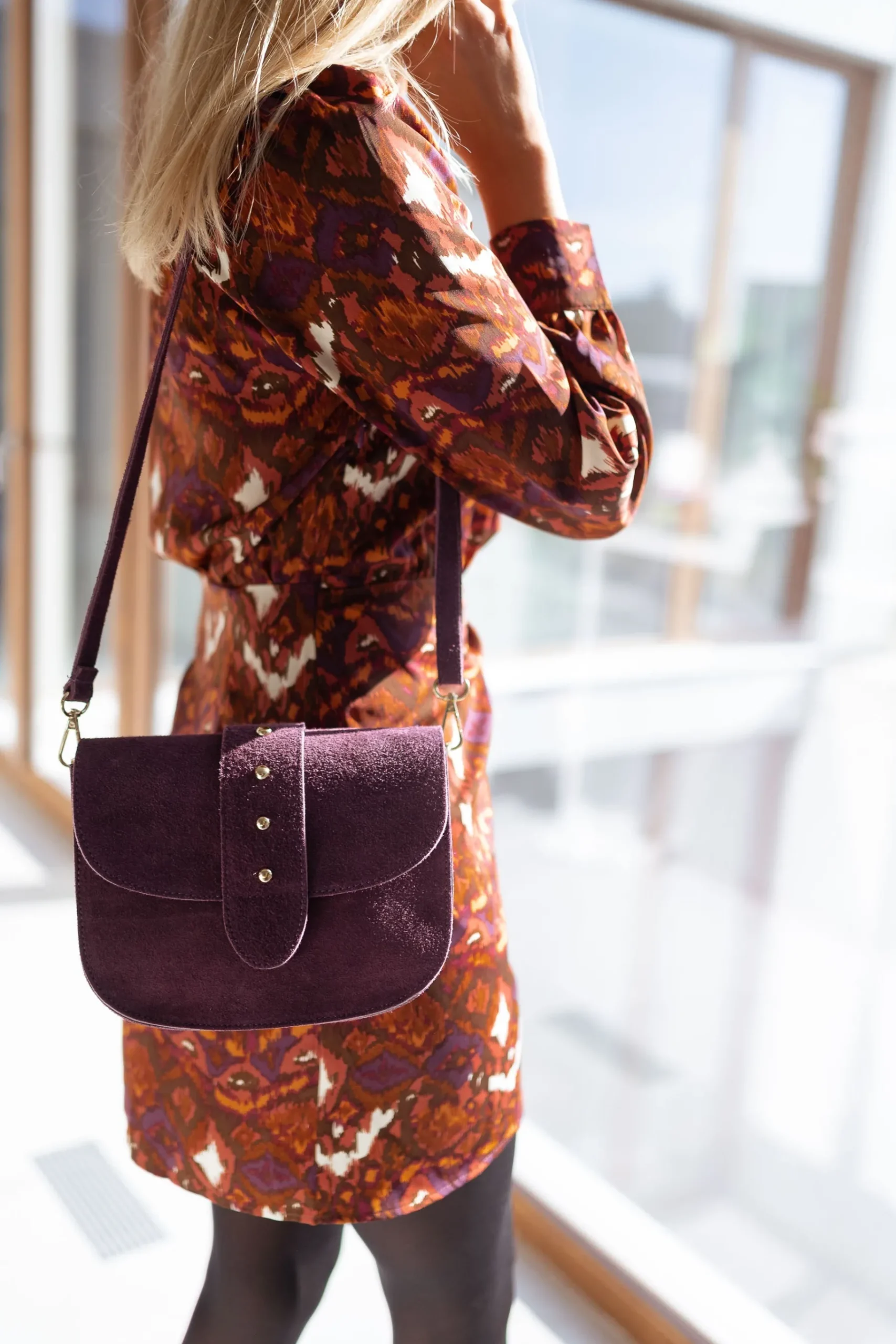 Sacs & Pochettes-EASY-CLOTHES Sac Hadia - bordeauxEasy Clothes Bordeaux