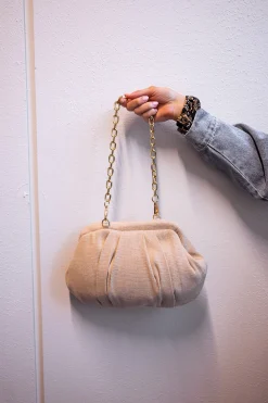 Sacs & Pochettes-EASY-CLOTHES Sac Nika - Beige - En linEasy Clothes En lin beige       