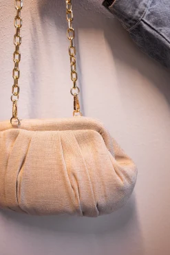 Sacs & Pochettes-EASY-CLOTHES Sac Nika - Beige - En linEasy Clothes En lin beige       
