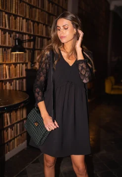Sacs & Pochettes-EASY-CLOTHES Sac Reva - vert et noirEasy Clothes Vert et noir