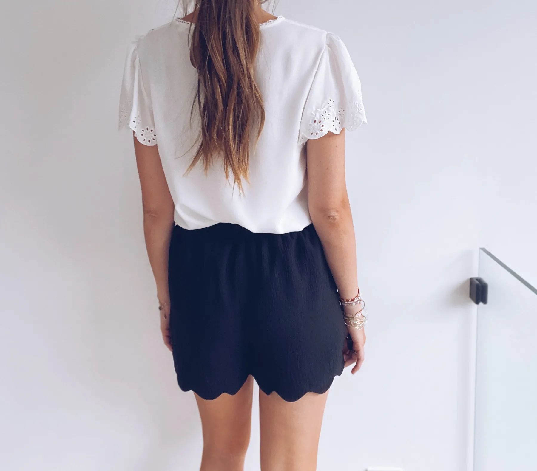 Jupes & Shorts-EASY-CLOTHES Short Christie - noirEasy Clothes Noir
