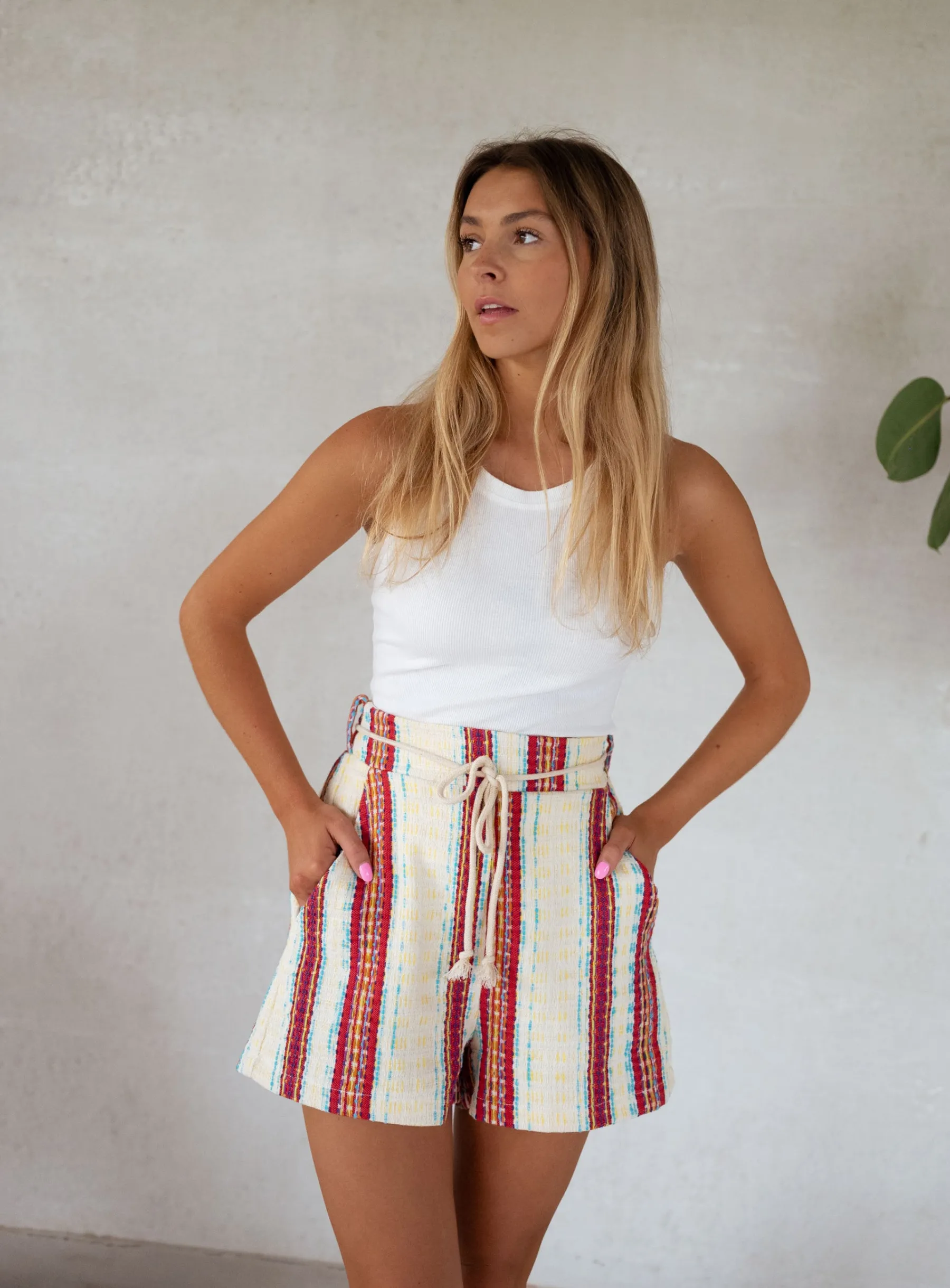 Jupes & Shorts-EASY-CLOTHES Short Côme CREATION - écruEasy Clothes Écru