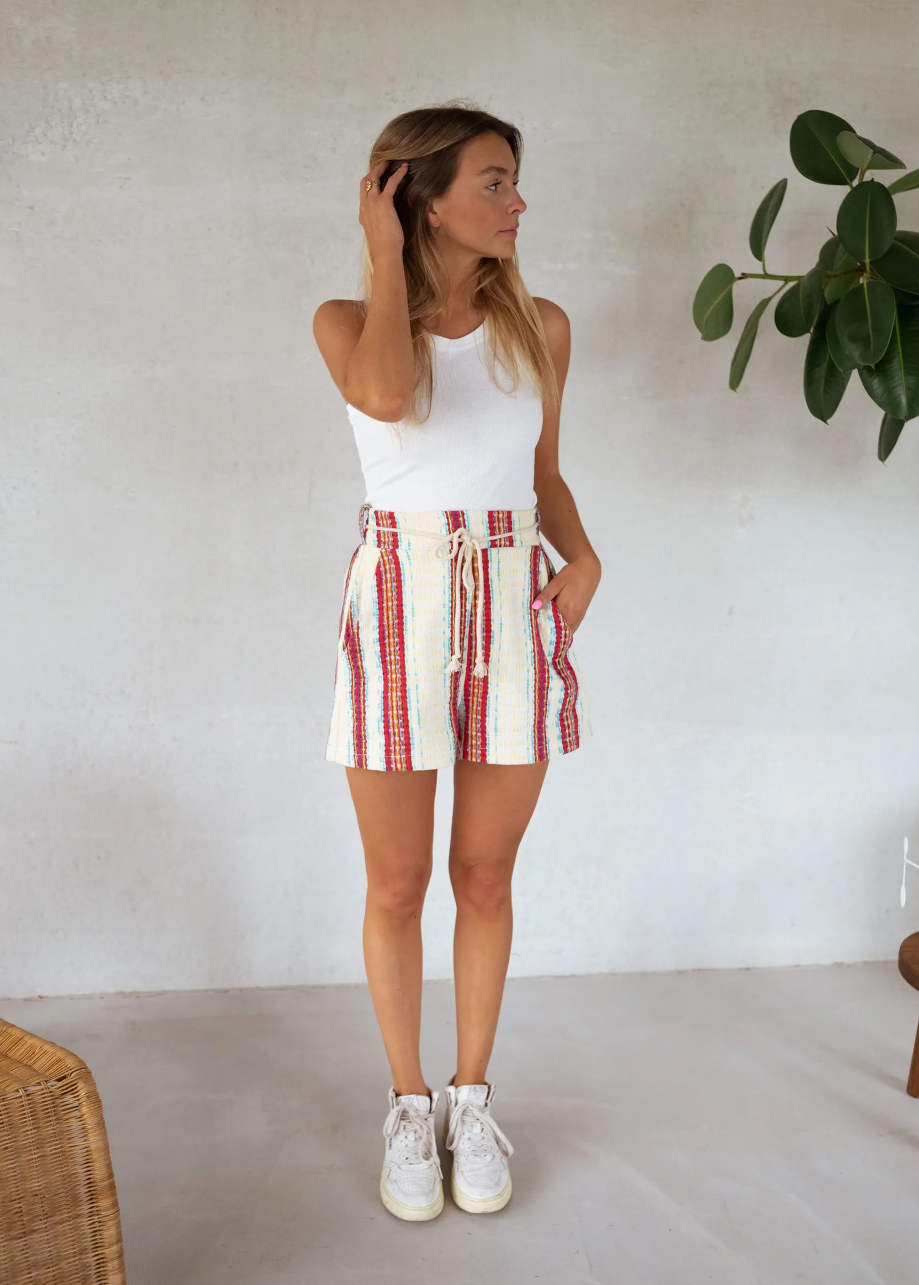 Jupes & Shorts-EASY-CLOTHES Short Côme CREATION - écruEasy Clothes Écru