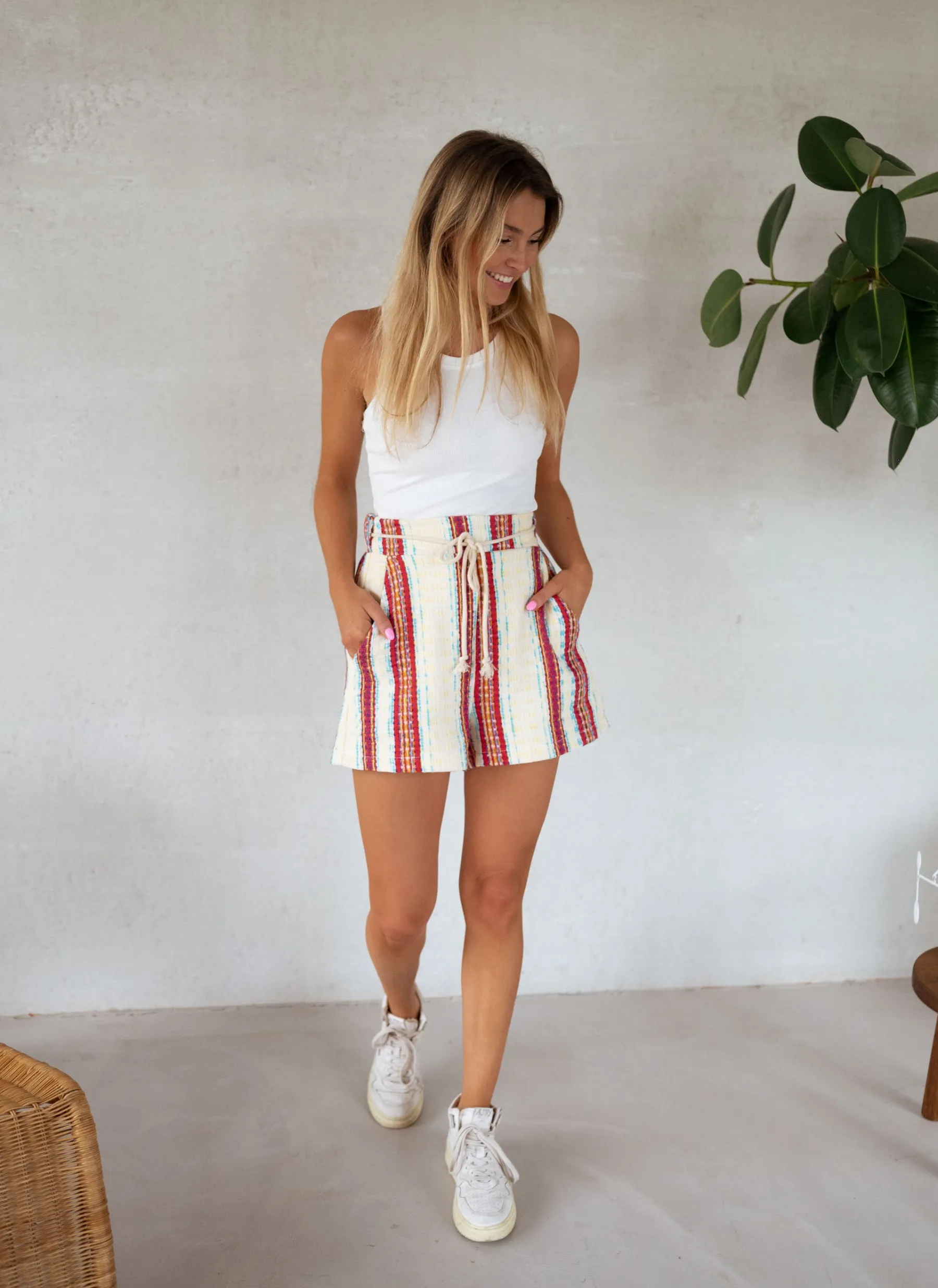 Jupes & Shorts-EASY-CLOTHES Short Côme CREATION - écruEasy Clothes Écru