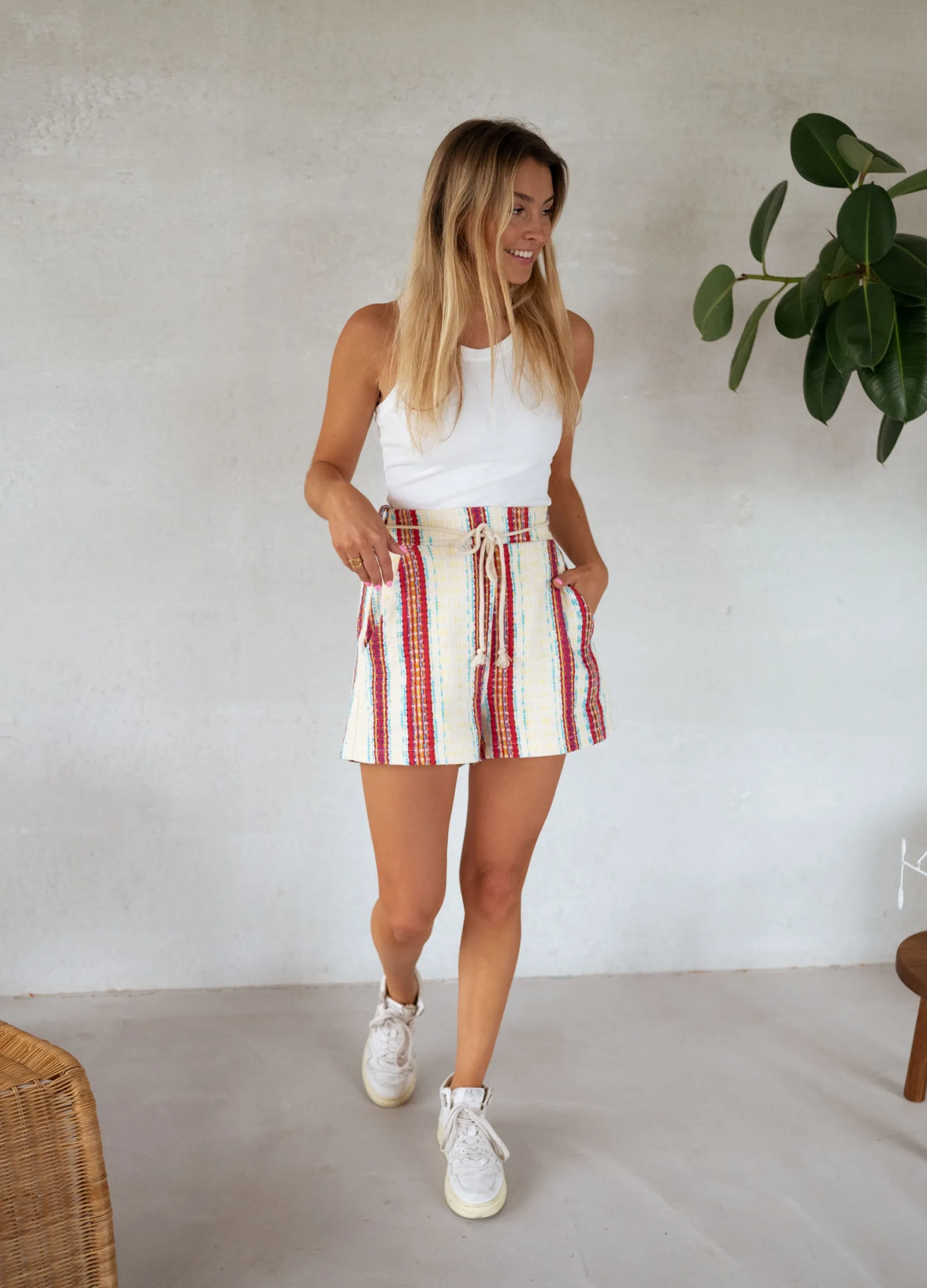 Jupes & Shorts-EASY-CLOTHES Short Côme CREATION - écruEasy Clothes Écru
