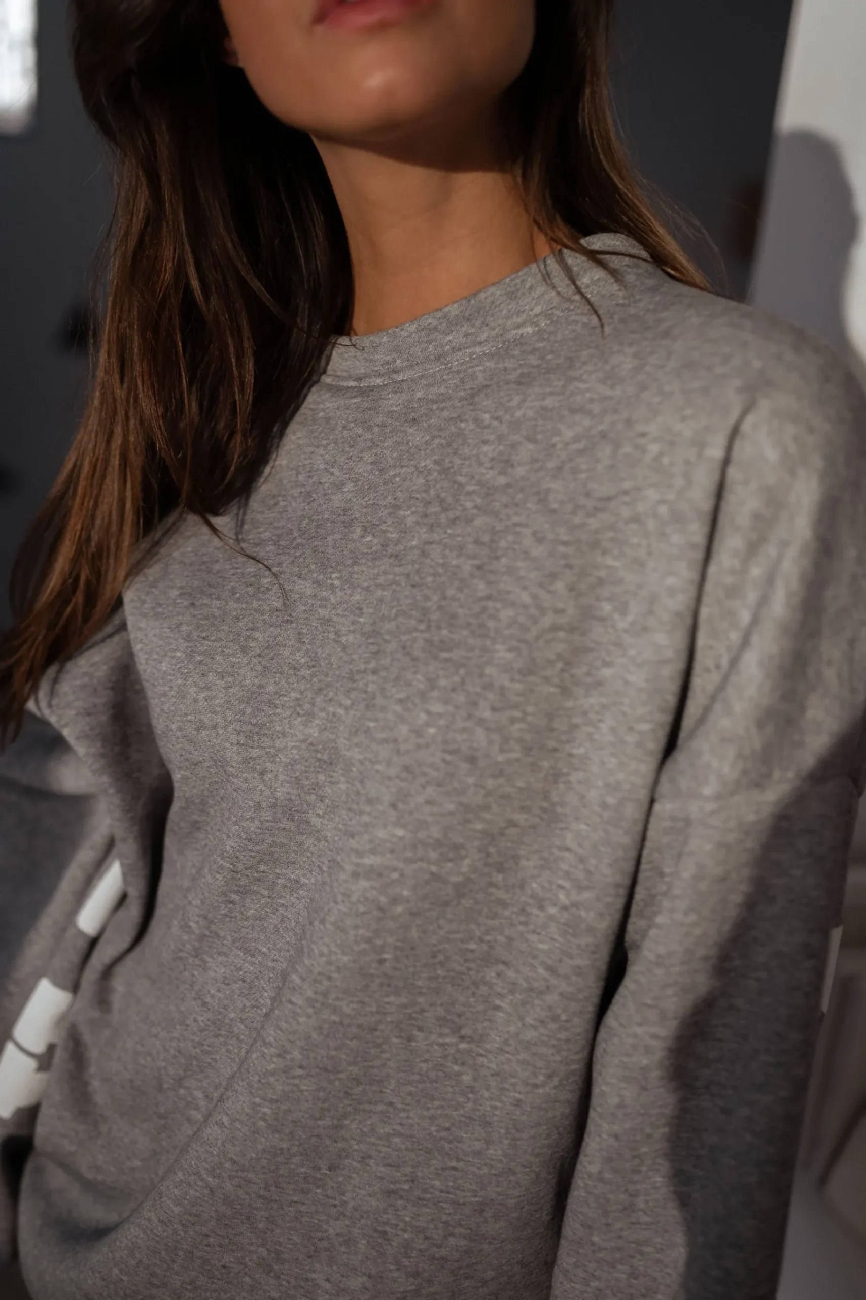 Pulls & Gilets-EASY-CLOTHES Sweat California - grisEasy Clothes Gris
