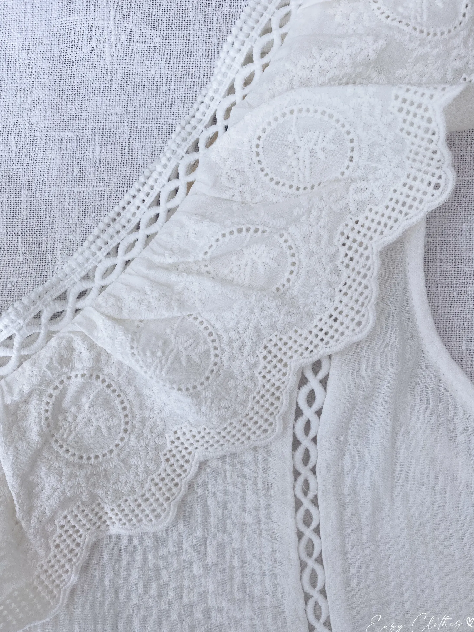 Tops & T-shirts-EASY-CLOTHES Top Beatrice - blancEasy Clothes Blanc