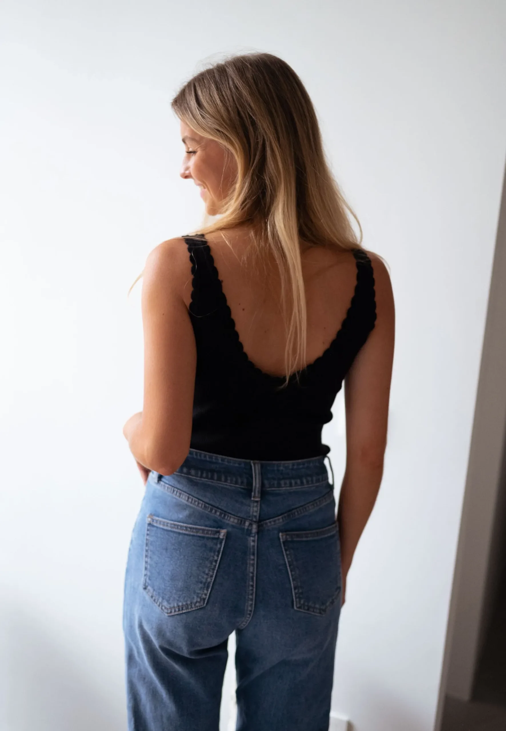 Tops & T-shirts-EASY-CLOTHES Top Bella - noirEasy Clothes Noir