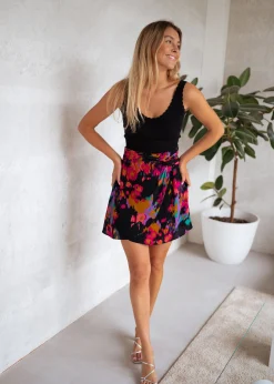 Tops & T-shirts-EASY-CLOTHES Top Bella - noirEasy Clothes Noir