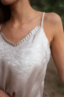 Tops & T-shirts-EASY-CLOTHES Top Calum - doréEasy Clothes Doré
