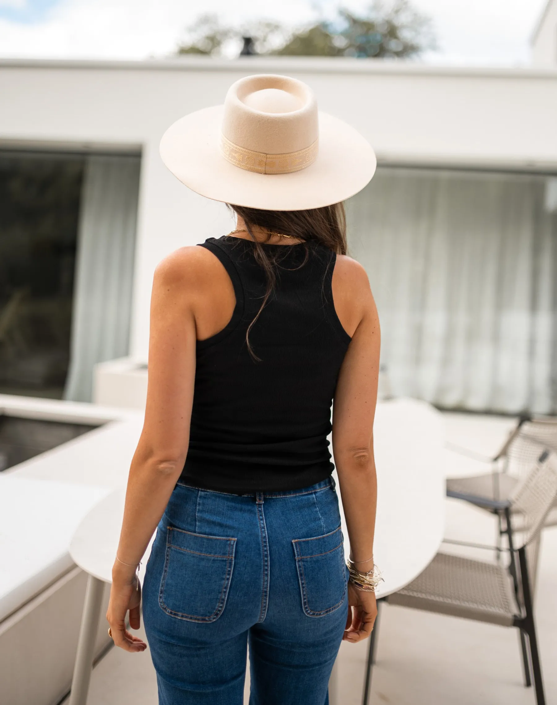 Tops & T-shirts-EASY-CLOTHES Top Ciela - noirEasy Clothes Noir