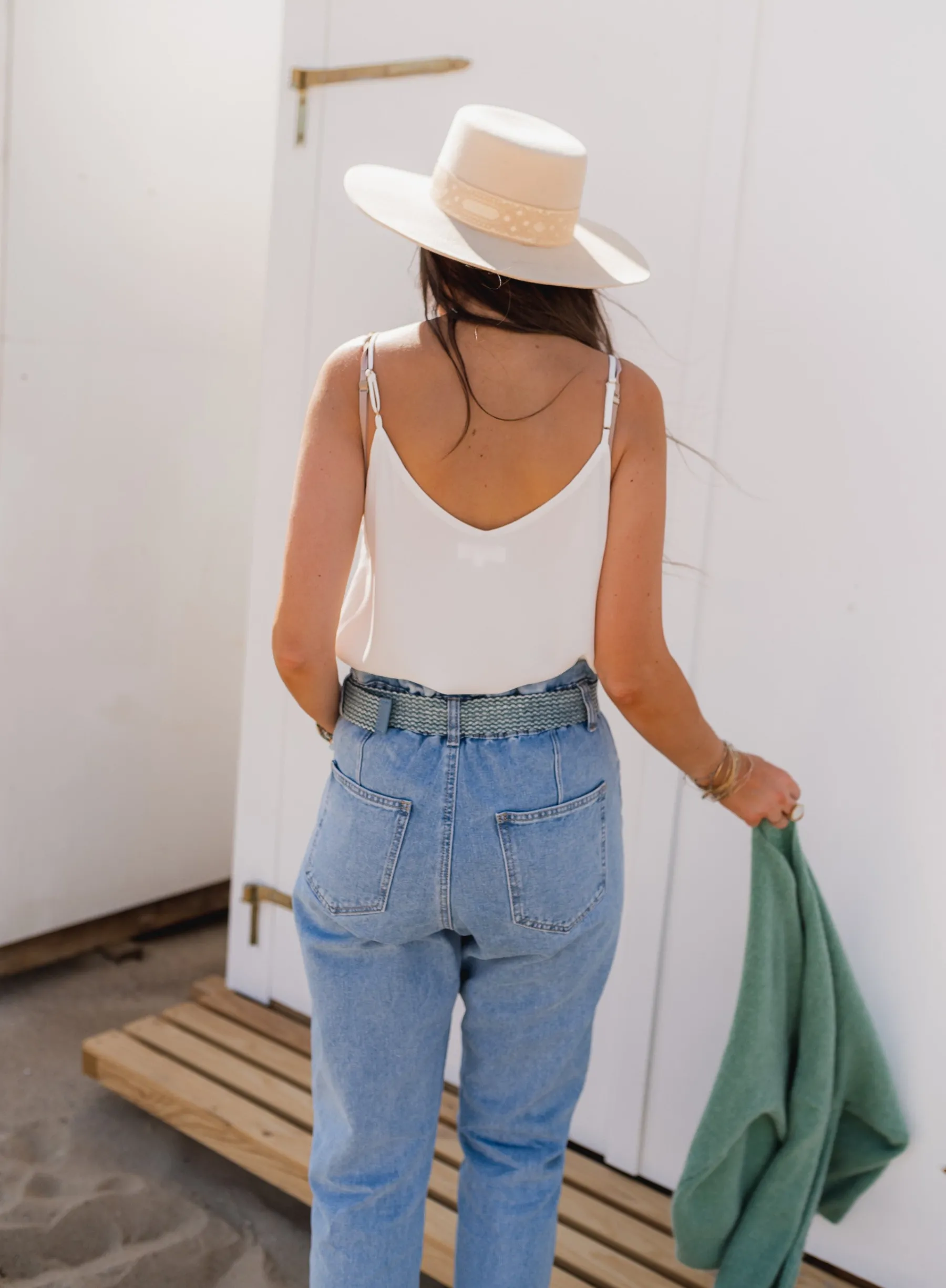 Tops & T-shirts-EASY-CLOTHES Top Corrina - blancEasy Clothes Blanc