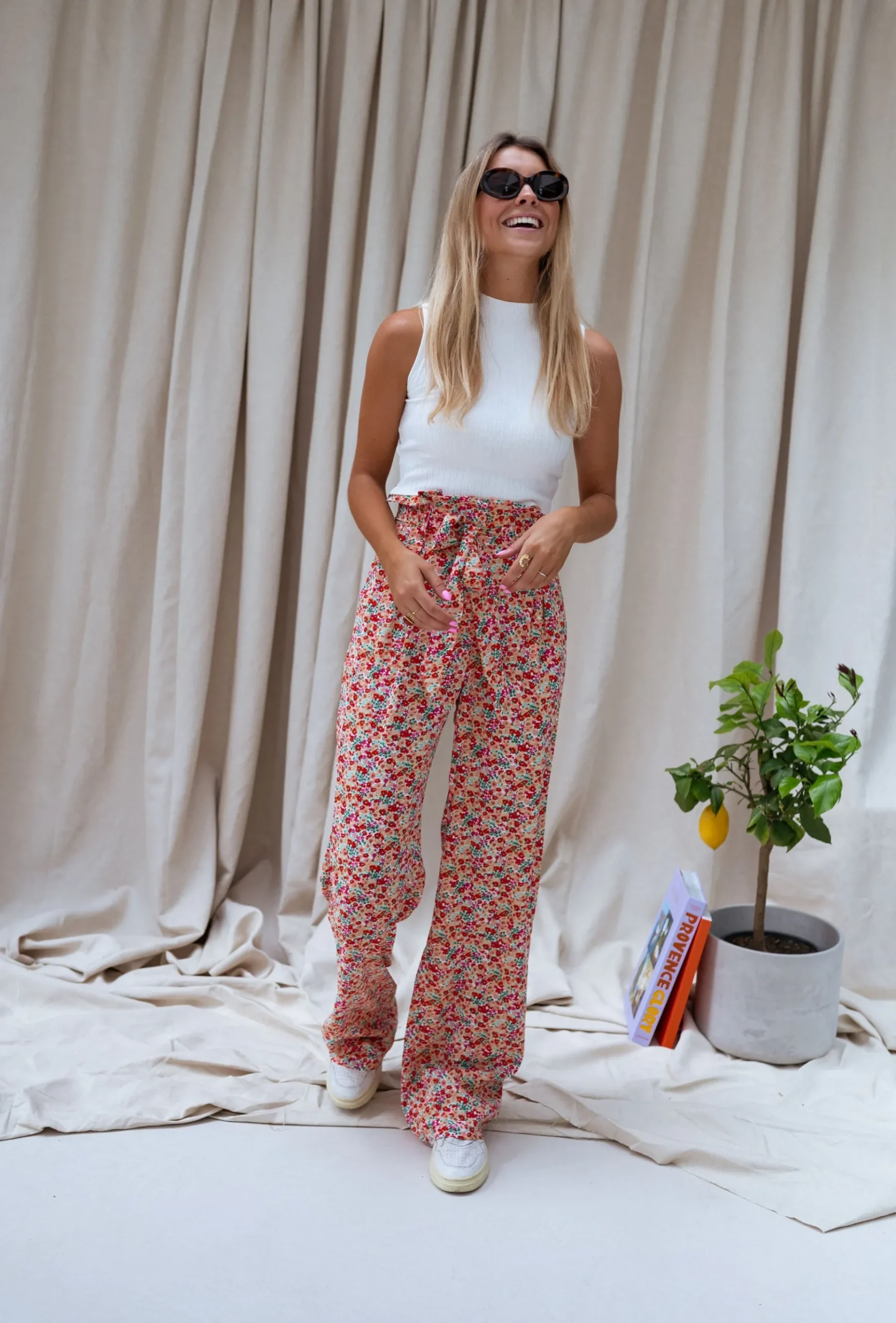 Tops & T-shirts-EASY-CLOTHES Top Lily - blancEasy Clothes Blanc