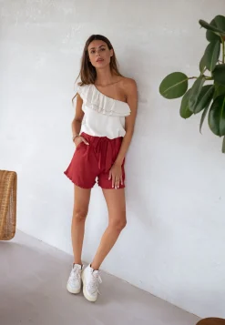 Tops & T-shirts-EASY-CLOTHES Top Maly - beigeEasy Clothes Beige