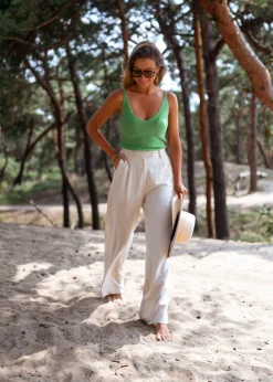 Tops & T-shirts-EASY-CLOTHES Top Sila - vertEasy Clothes Vert