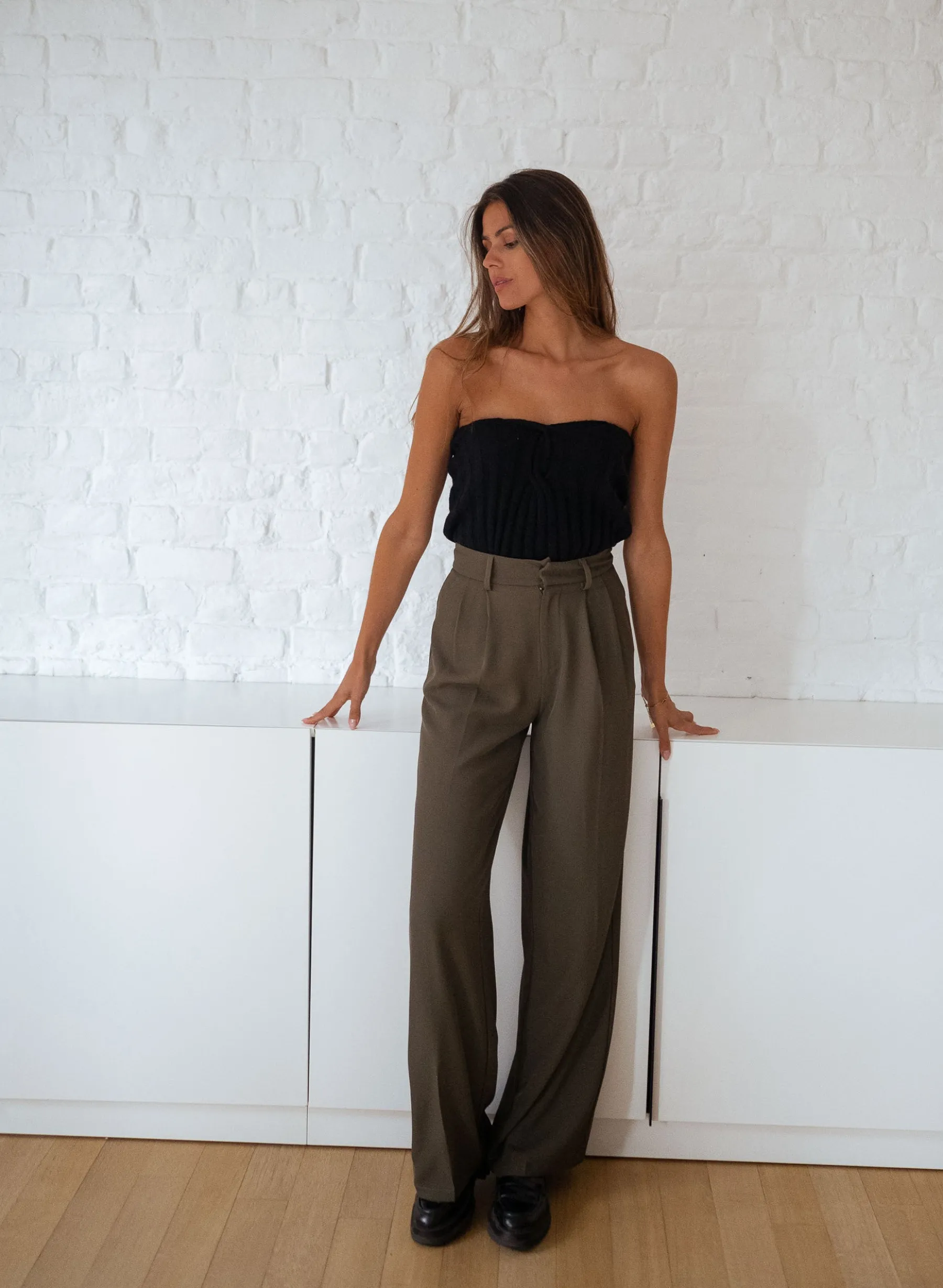 Tops & T-shirts-EASY-CLOTHES Top Vince - noirEasy Clothes Noir