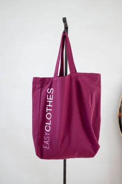 Sacs & Pochettes-EASY-CLOTHES Tote bag EASY CLOTHES - bordeauxEasy Clothes Bordeaux       