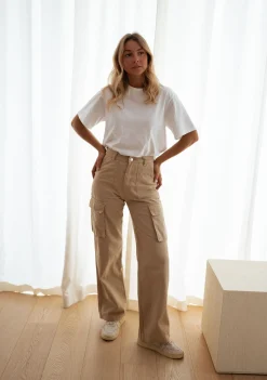Tops & T-shirts-EASY-CLOTHES T-shirt Jane - blancEasy Clothes Blanc       