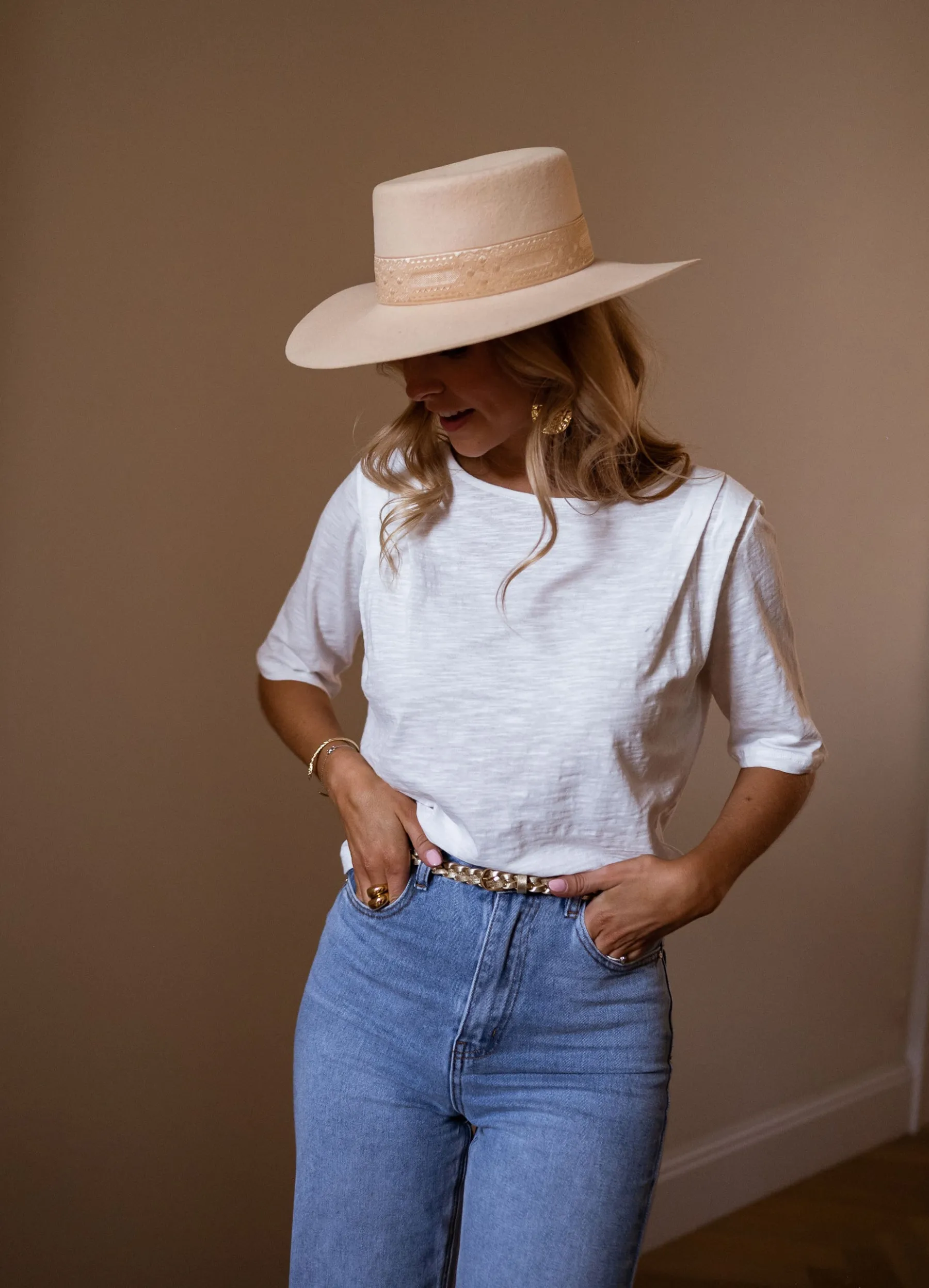 Tops & T-shirts-EASY-CLOTHES T-shirt Nola - blancEasy Clothes Blanc