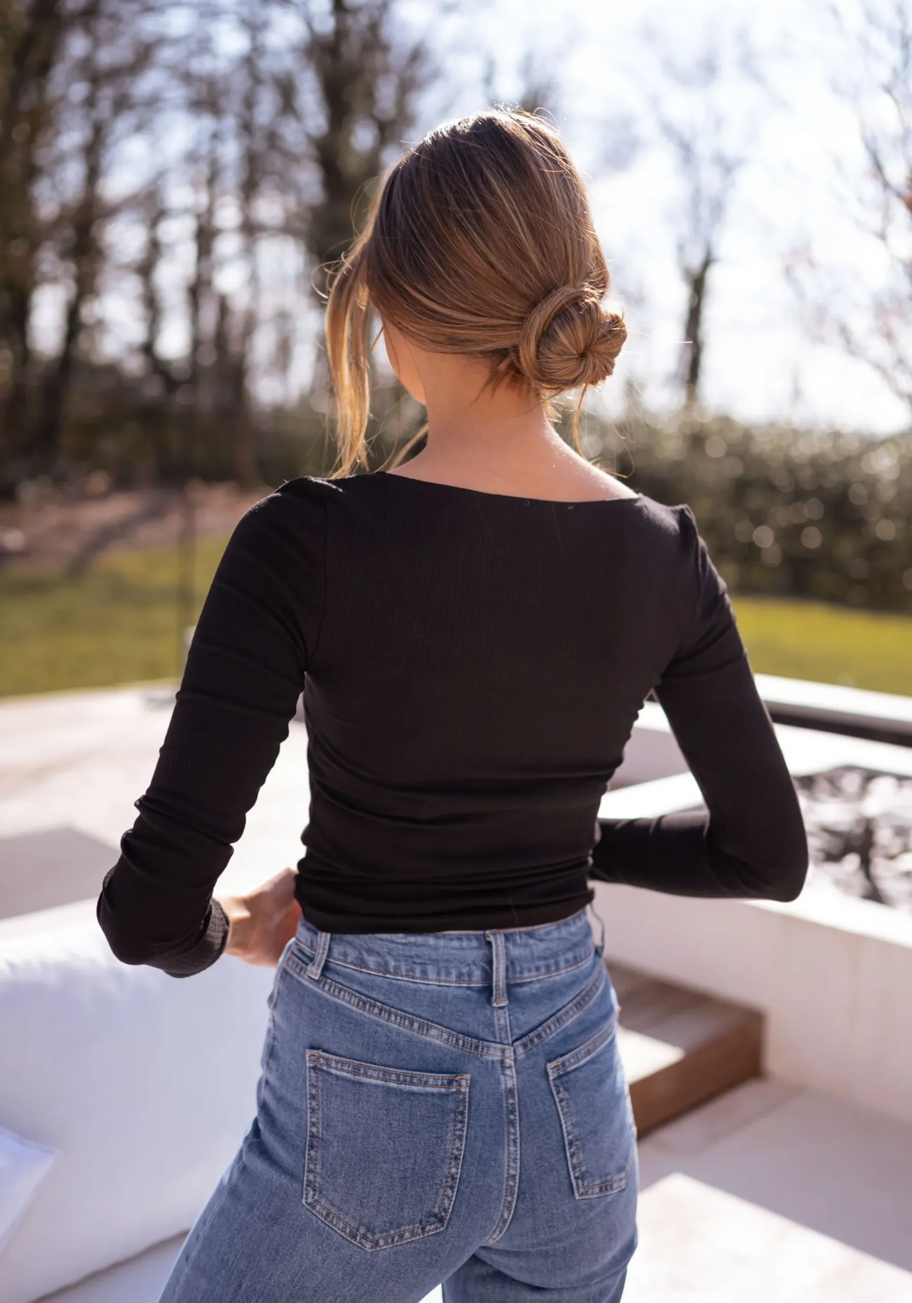 Tops & T-shirts-EASY-CLOTHES T-shirt Soula - noirEasy Clothes Noir