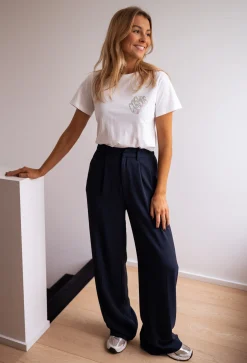 Tops & T-shirts-EASY-CLOTHES T-shirt-Cosmos-blancEasy Clothes       