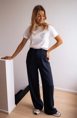 Tops & T-shirts-EASY-CLOTHES T-shirt-Cosmos-blancEasy Clothes       